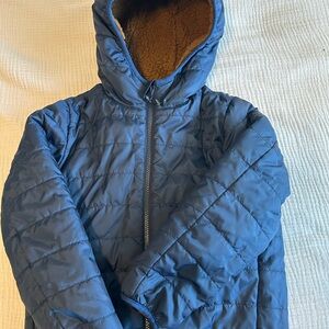 J. Crew Navy Quilted Outerwear